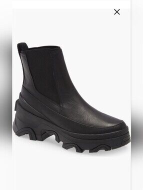 Sorel Brex Waterproof Chelsea Boot In Black